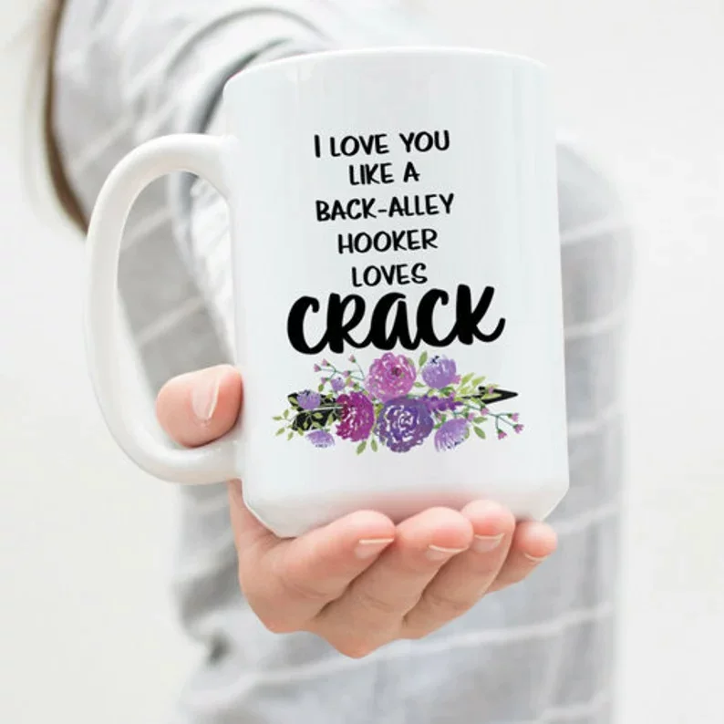Кросс-бордер I LOVE YOU белая печатная кружка кофейная чашка подарок день рождения праздничный подарок друг