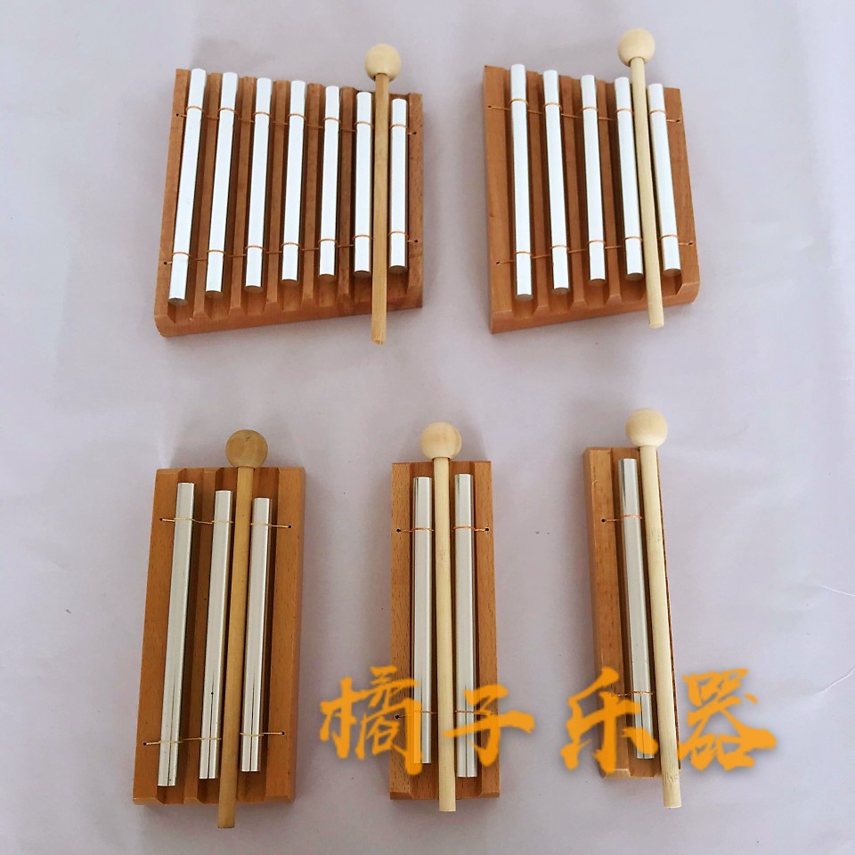 厂家奥尔夫打击乐器风铃 1单音素2音3音音素7音风铃敲击音管|ru