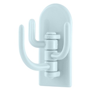 Strong seamless creative three-hook hook kitchen sticky hook nail-free cactus Hook bathroom multi-function punching load bearing