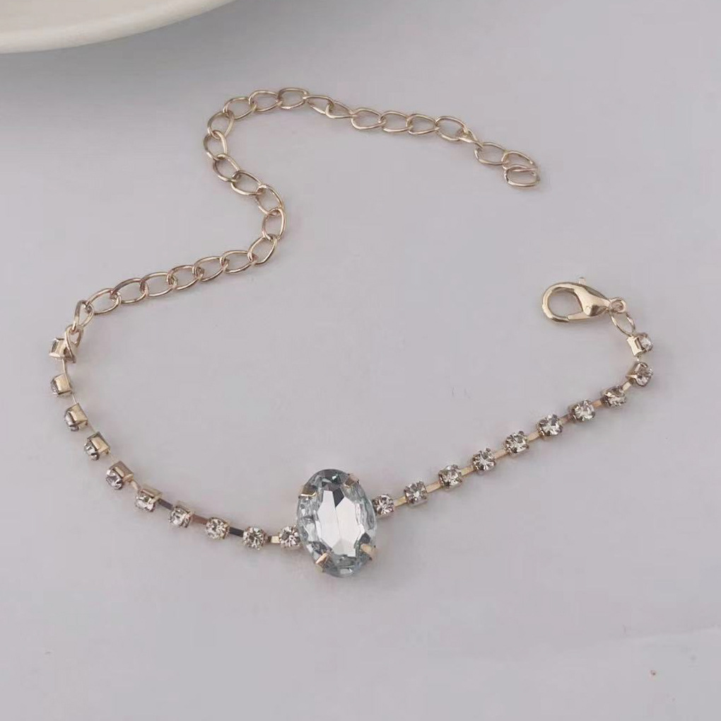 white bracelet