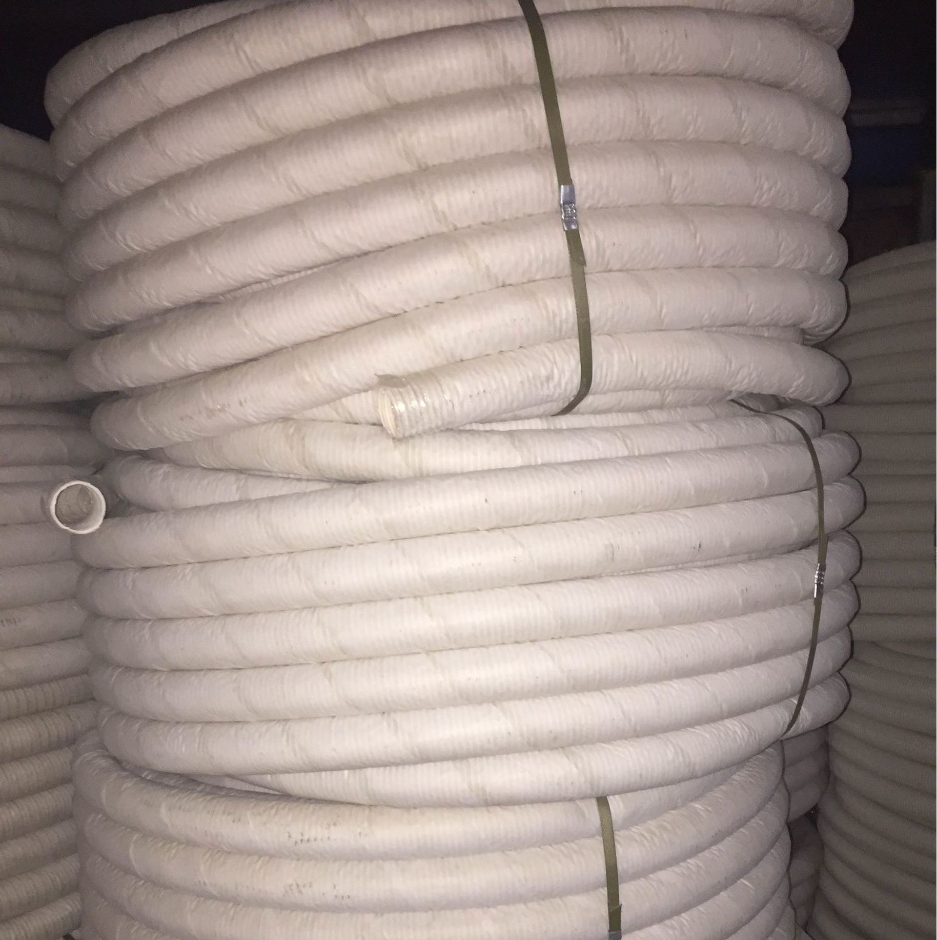 厂家供应PVC打孔管透水园林渗水管 绿化用打孔硬式透水花管