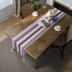 Emancipation Drum Flag Flower Print Striped Print Fringe Single Layer Drum Banner Straight Supply from Factory