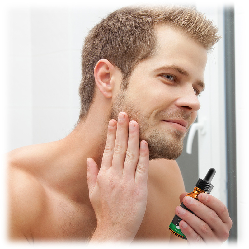 Cross-Border Men's Beard Care Oil Wholesale, Beard Growth, Strengthening, Smoothing, Moisturizing, Shaving Care Oil in Stock