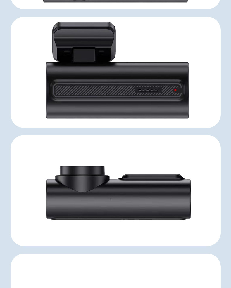 1080P HD Mini Dashcam with Night Vision Enhancement for Parking Monitoring in Car