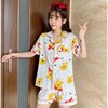 Brand cardigan, summer thin pijama, cartoon cute Japanese set, 2022, Korean style