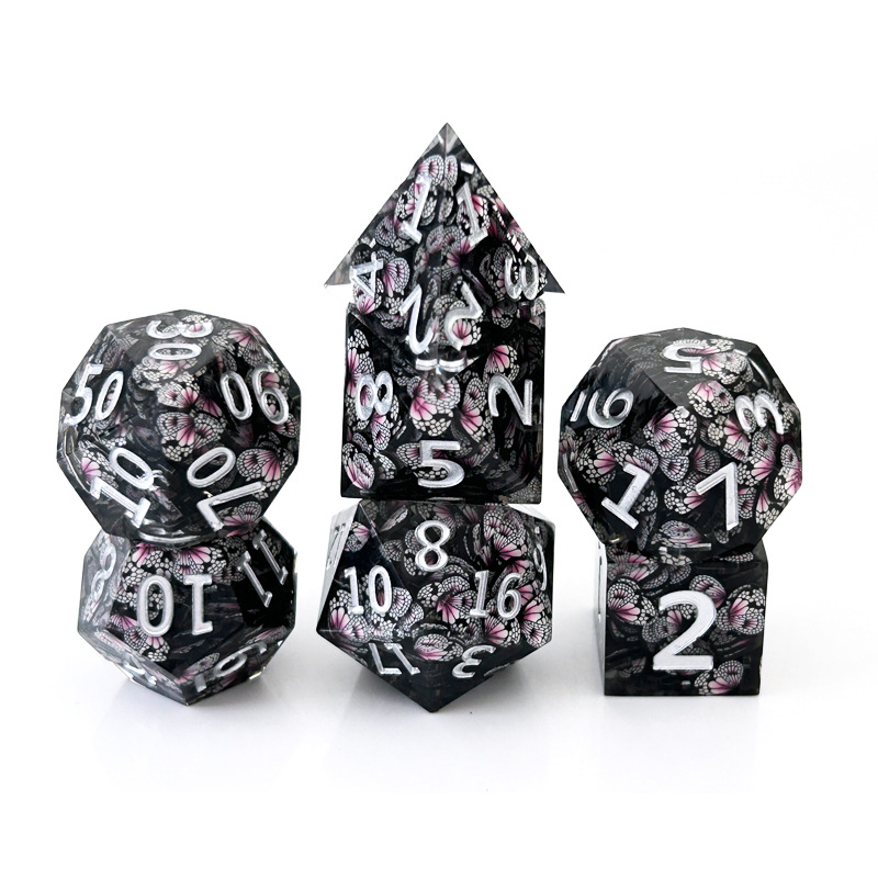 나비 실버 레터링