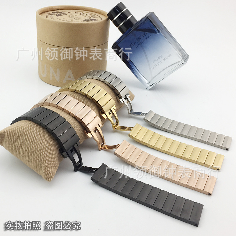 For apple watch bamboo beads stainless steel new strap iwatch metal smart watch strap For apple watch bamboo beads stainless steel new strap iwatch metal smart watch strap