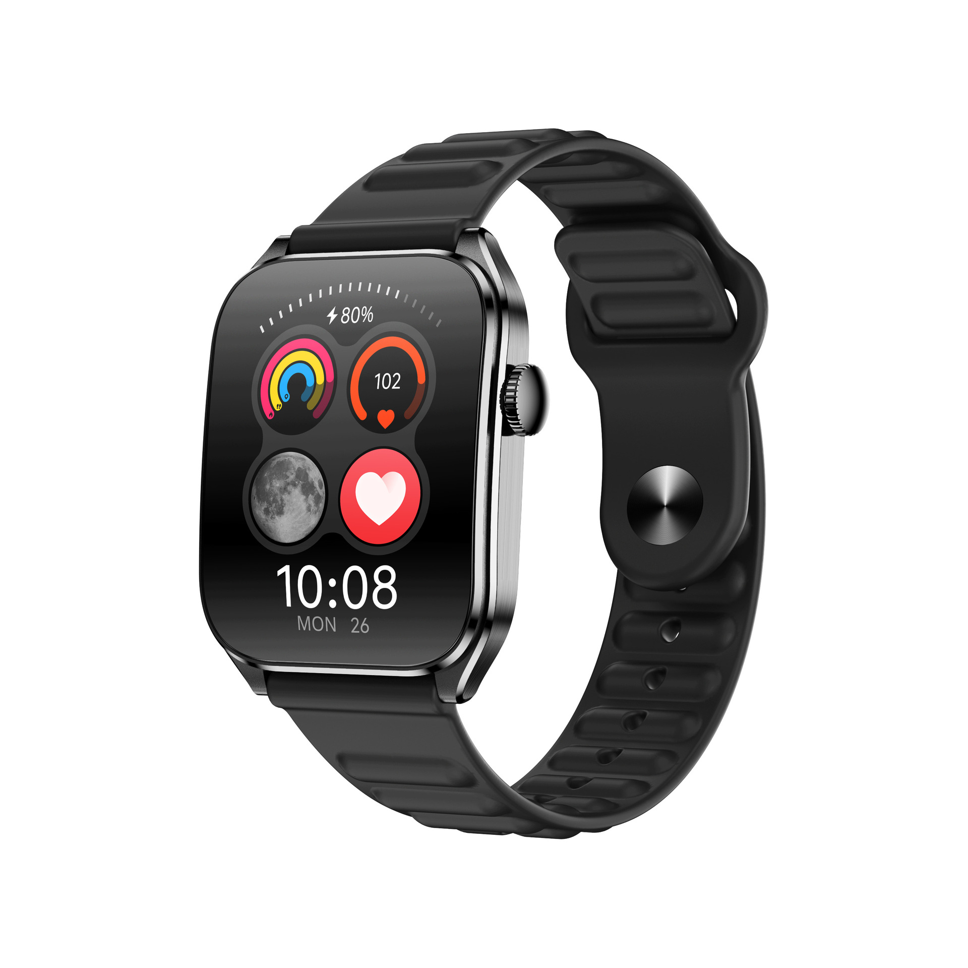 Smartwatch mit Bluetooth-Anruffunktion, Herzfrequenzmessung und Benachrichtigungen – Direktvertrieb ab Werk Huaqiangbei_voghion.com