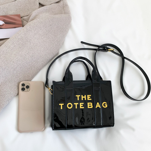 New Cross-Border Tote Bag Women's Bag Small Korean Letter Shoulder Crossbody Bag The Tote Bag Fashion Handbag