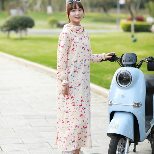 Electric vehicle sun protection clothing for women, spring and summer, face covering, motorcycle protection, ultraviolet protection, exposure protection, full body sun protection clothing