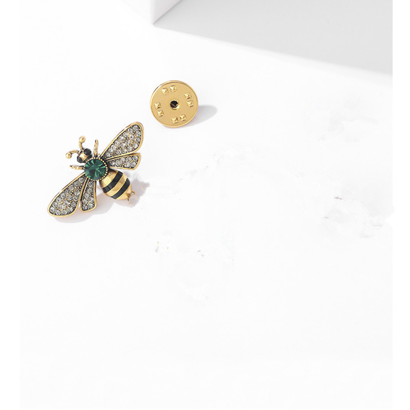 Casual Elegant Bee Alloy Plating Zircon Unisex Brooches display picture 7