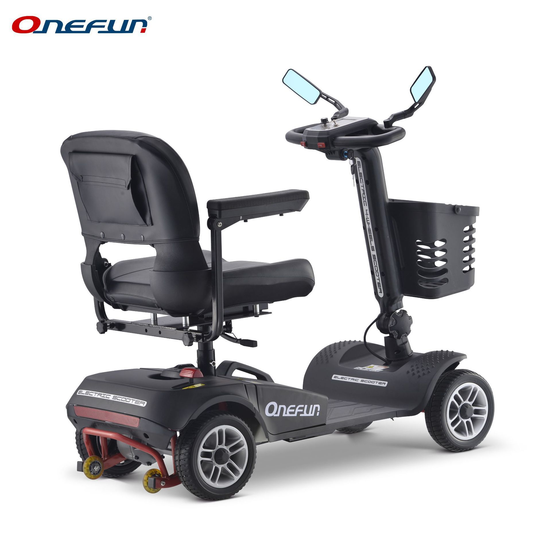 Factory direct electric car four-wheel elderly scooter battery car folding electric car new energy electric car