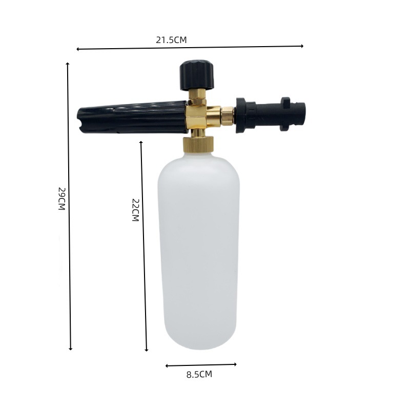 Cross-Border High-Pressure Pa Foam Pot Liqi'Anlu Karcher K Series Karcher Greenfield Lava Washing Machine Foam Spray Gun Head