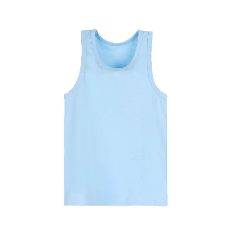 Summer children's cotton comfortable vest for boys, lifting effect