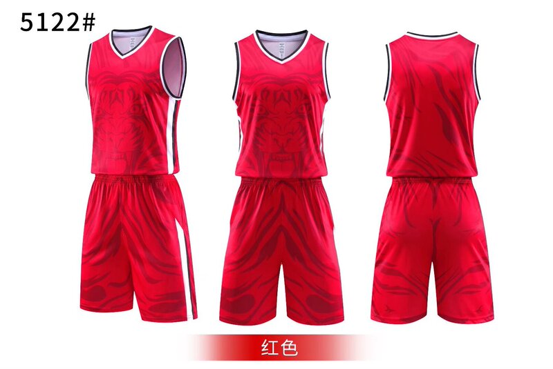 篮球服成人儿童美式运动服背心透气速干CUBA同款夏季宽松篮球套装|undefined