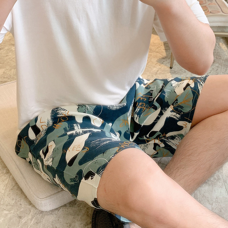 남자 반바지-위장 스케치