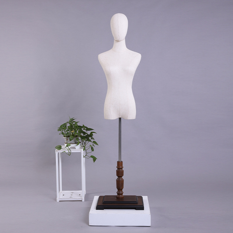 Estilo coreano tienda de ropa modelo apoyos ventana femenina soporte de exhibición mesa de maniquí modelo de ropa de mujer estante antiguo modelo de vestido de boda