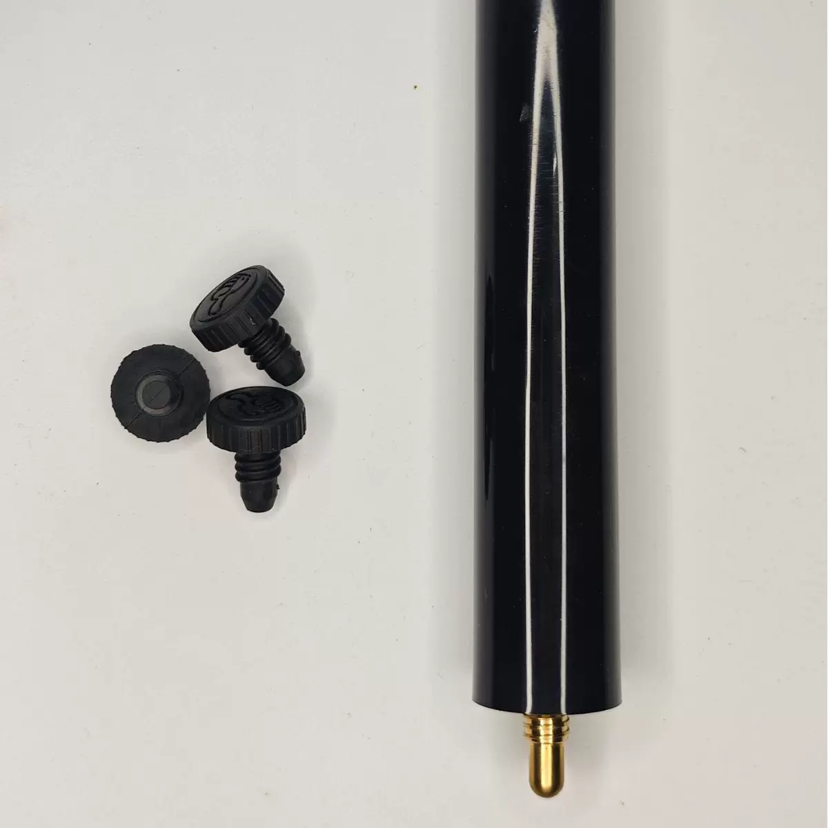 帆花9台球桌小头专杆通用加长把慢中八8牙小头型宝塔接口螺丝尾堵