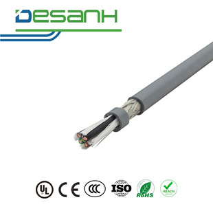 UL2586 12AWG 2~12 Core Polyethylene Shielded Multi-Core Cable US Standard Certification Factory Direct Supply
