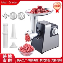 厂家直供出口家用电动绞肉灌肠机搅肉馅肉泥碎肉磨肉机外贸香肠机