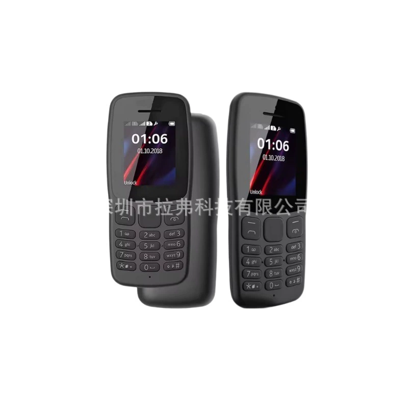 Маленький мобильный телефон 2025, двойной слот, 2G, большая память 106 GSM, кнопочный телефон для пожилых