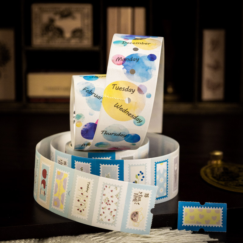 Ketchup girl papel de escritura etiqueta cinta calendario historia base todo-fósforo decoración literaria cinta de mano