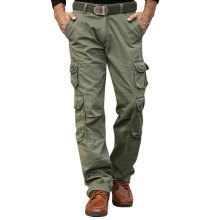 Mens Military Cargo Pants Multi-pockets Baggy Men Pants 男裤