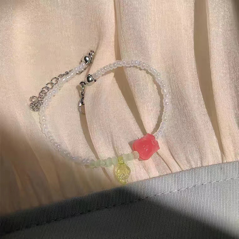 Damen Armbänder Mit Süßen Blumen Perlen display picture 3