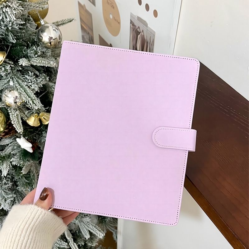 넓어진 A5 안개꽃 보라색 녹색(쉘만)