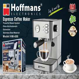 出口Hoffmans 咖啡机 686  Espresso Coffee Maker  0.13cbm
