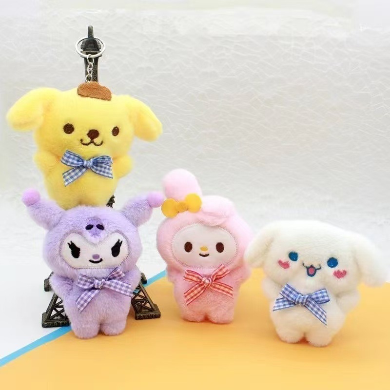 サンリオぬいぐるみ diy ブローチペンダントかわいい漫画メロディー人形ペンダント衣類スカーフアクセサリー|undefined