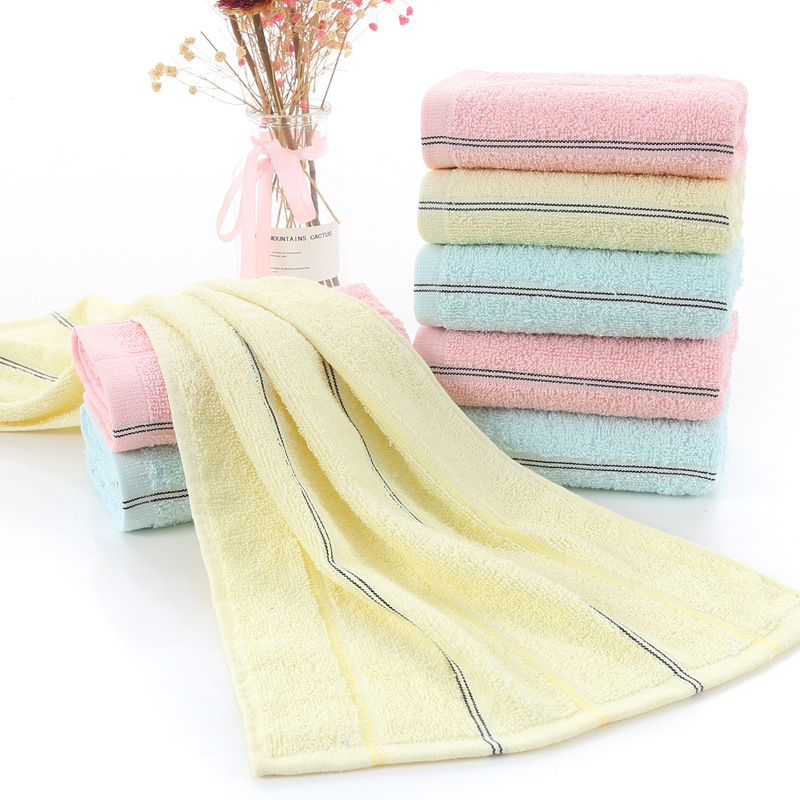Cotton Towel Adult Household Soft Absorbent Face Towel Hotel Homestay Bath Towel Preferential Hot Selling Manufacturers