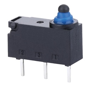 Small waterproof Micro Switch 3-foot wholesale car door control micro switch round head button travel switch