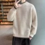 保暖加厚半高领男士毛衣