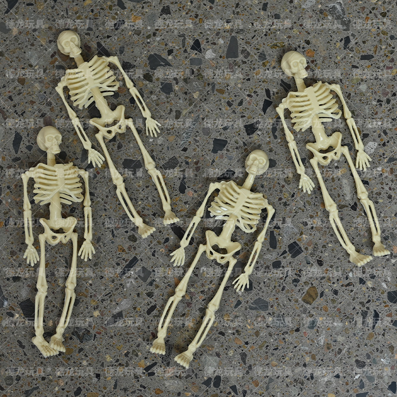 Cross-Border Holiday Party Halloween Skeleton Decorations 15cm Mini Hangable Decorations