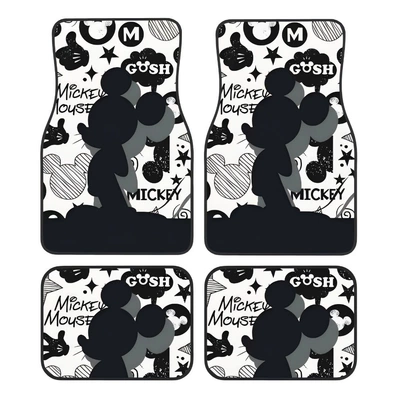 Avtomobil döşəmə paspasları – Floor Mat for Hair - car-floor-mat-18-35454568cm-skin-friendly-suede-two-pairs-four-pieces-in-total