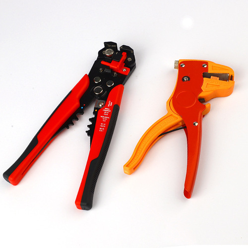 Multifunction wire stripping pliers, duckbill peeling pliers, adjustable electrical wire stripping pliers, duckbill wire cutting pliers, electrician's pliers