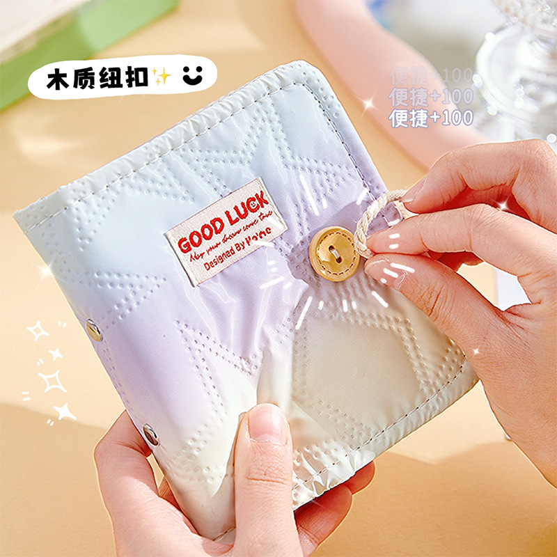 Tela nuevo libro de tarjetas de 3 pulgadas de alto valor, un palacio, tarjeta pequeña, álbum de fotos, mini estrella Polaroid