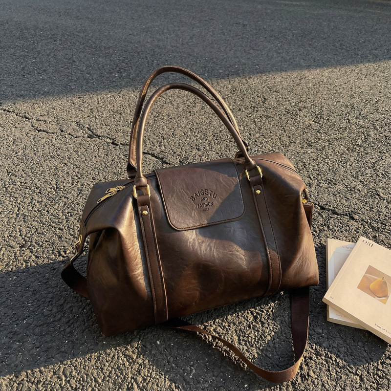 Cross-Border Winter New Model Large-Capacity Portable Short-Distance Travel Bag for Women, Fashionable and Lightweight Travel Tote Bag Cross-Border Winter New Model Large-Capacity Portable Short-Distance Travel Bag for Women, Fashionable and Lightweight Travel Tote Bag