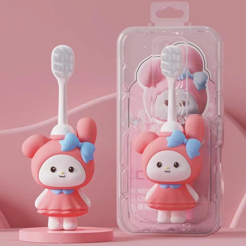 クロミカピバラいちご熊歯ブラシ児童歯ブラシ学生清潔歯軟毛歯ブラシ漫画歯ブラシ|undefined