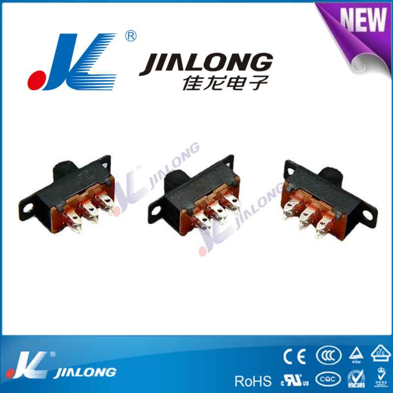 JL佳龙电子SS-22G32大电流拨动玩具电源滑动电源开关直柄滑动开关