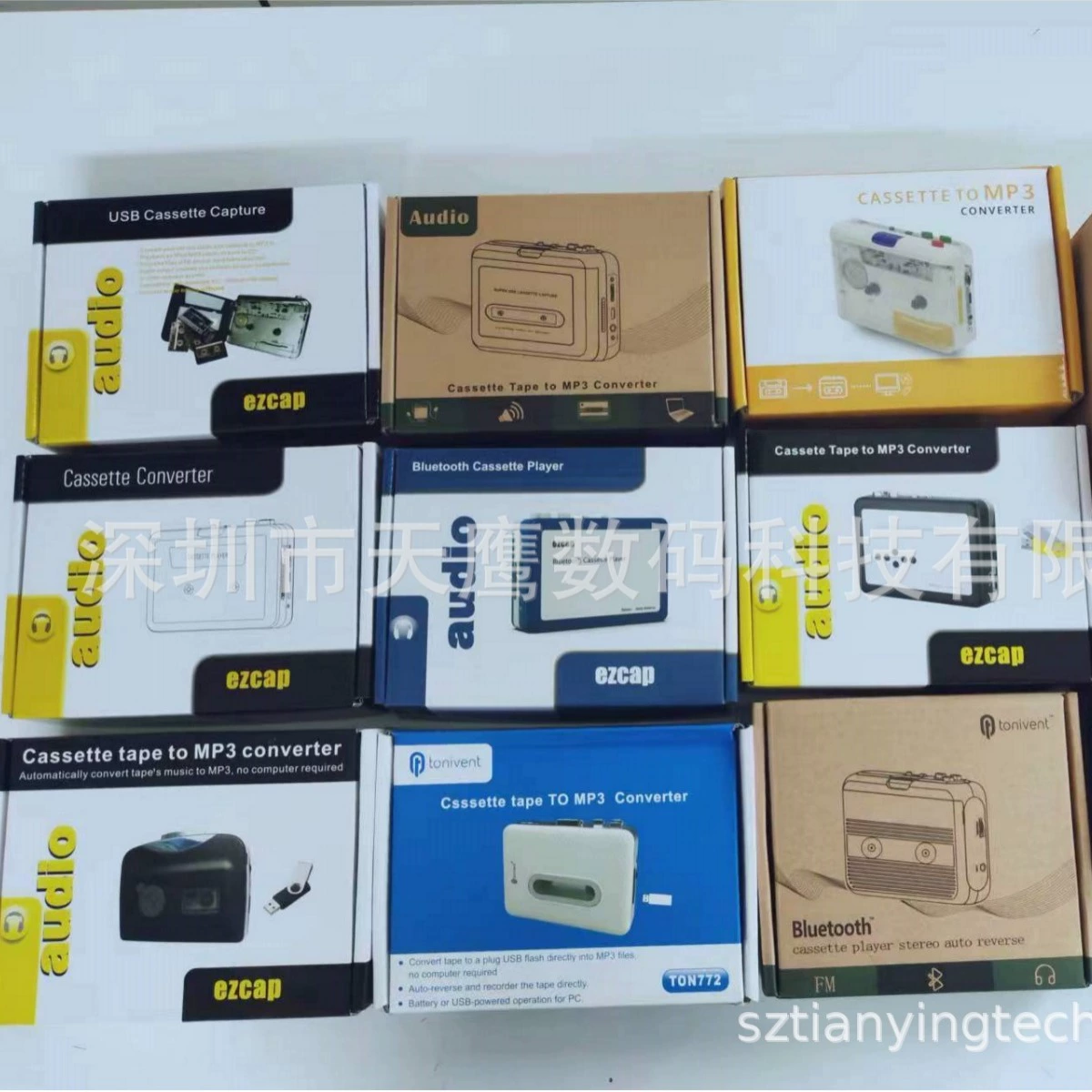 Лента кассетной машины внешней торговли портативная к кассете MP3 к подключаемой машине кассеты диска Mp3 U