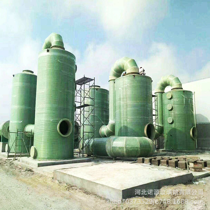 玻璃钢脱硫塔湿式炉窑布袋脱硫除尘器电力锅炉烟气除尘设备