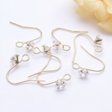 ��ɫ14K����肷����ʯU�ζ��h���h��� diy�ֹ�����h�������