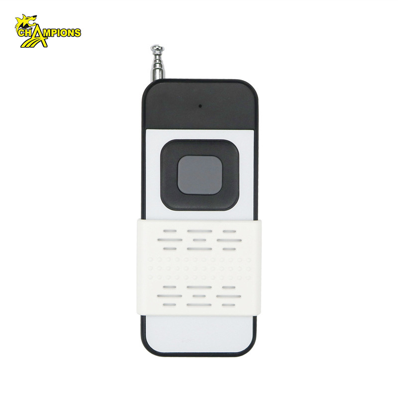 Control remoto inalámbrico de potencia media para bomba de agua doméstica, motor, control industrial, puerta de garaje, control remoto 433