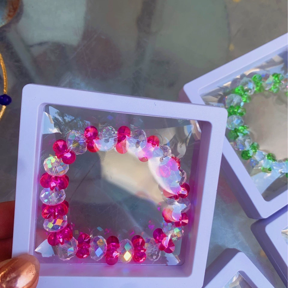 Изящный модный Crystal браслет с jade, европейский стиль