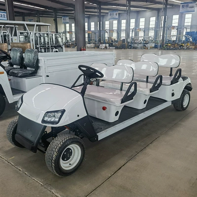 Customized six-seat golf cart Elektrikli qolf avtomobilləri