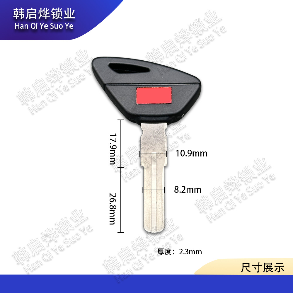 Suitable for Aprilia 1000 Rsv4 Rs125 Gpr150 Motorcycle Key Blanks That Can Be Equipped with Chip Accessories