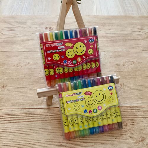 Cartoon Cute 1011-12 Color Creative Painting Stationery Kindergarten Children's Short Paint Brush