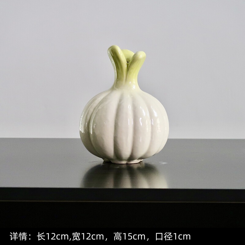 クリエイティブフルーツセラミック花瓶タナモイズザクロ北欧インスタイルモダンフラワーアレンジメント水耕フラワーアートフルーツ装飾品|undefined